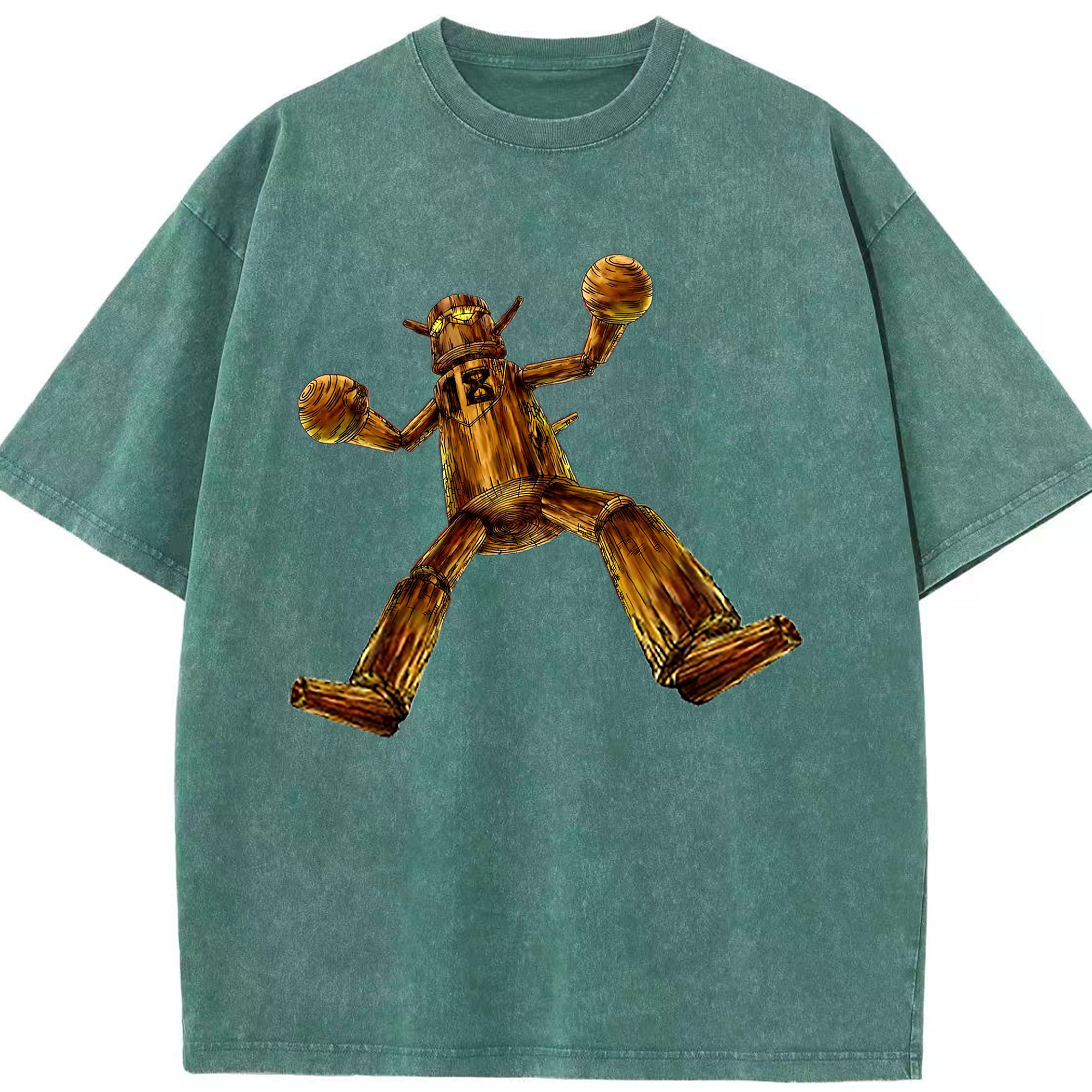 （画像用） 遊☆戯☆王 Yu-Gi-Oh! 綿100% ヴィンテージ風 半袖Tシャツ（フロントプリント）